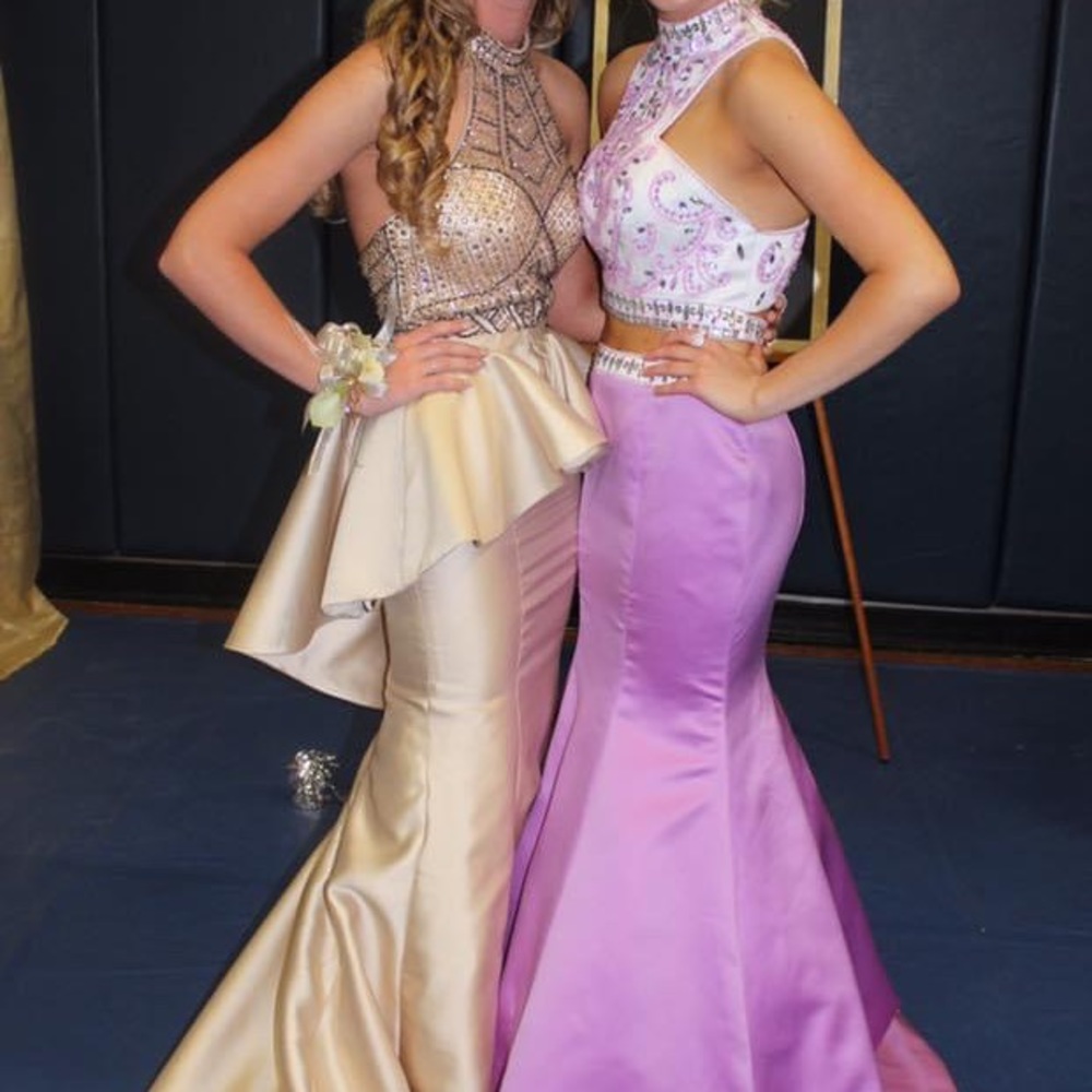 Vienna Gold Dress Size 0